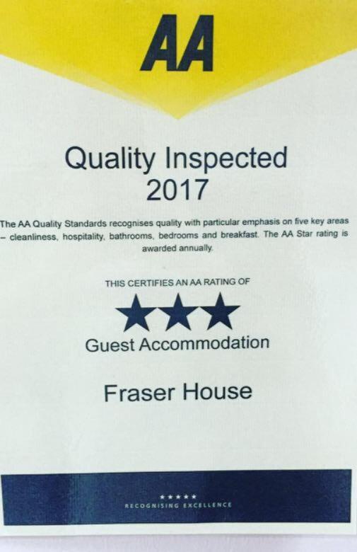 Bed & Breakfast Fraser House Inverness